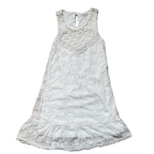 Ivory lace dress by Monteau Girl